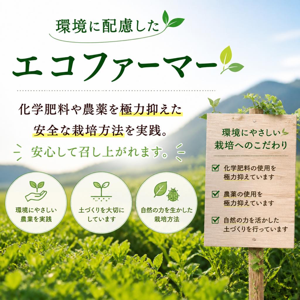 エコファーマーの取り組み