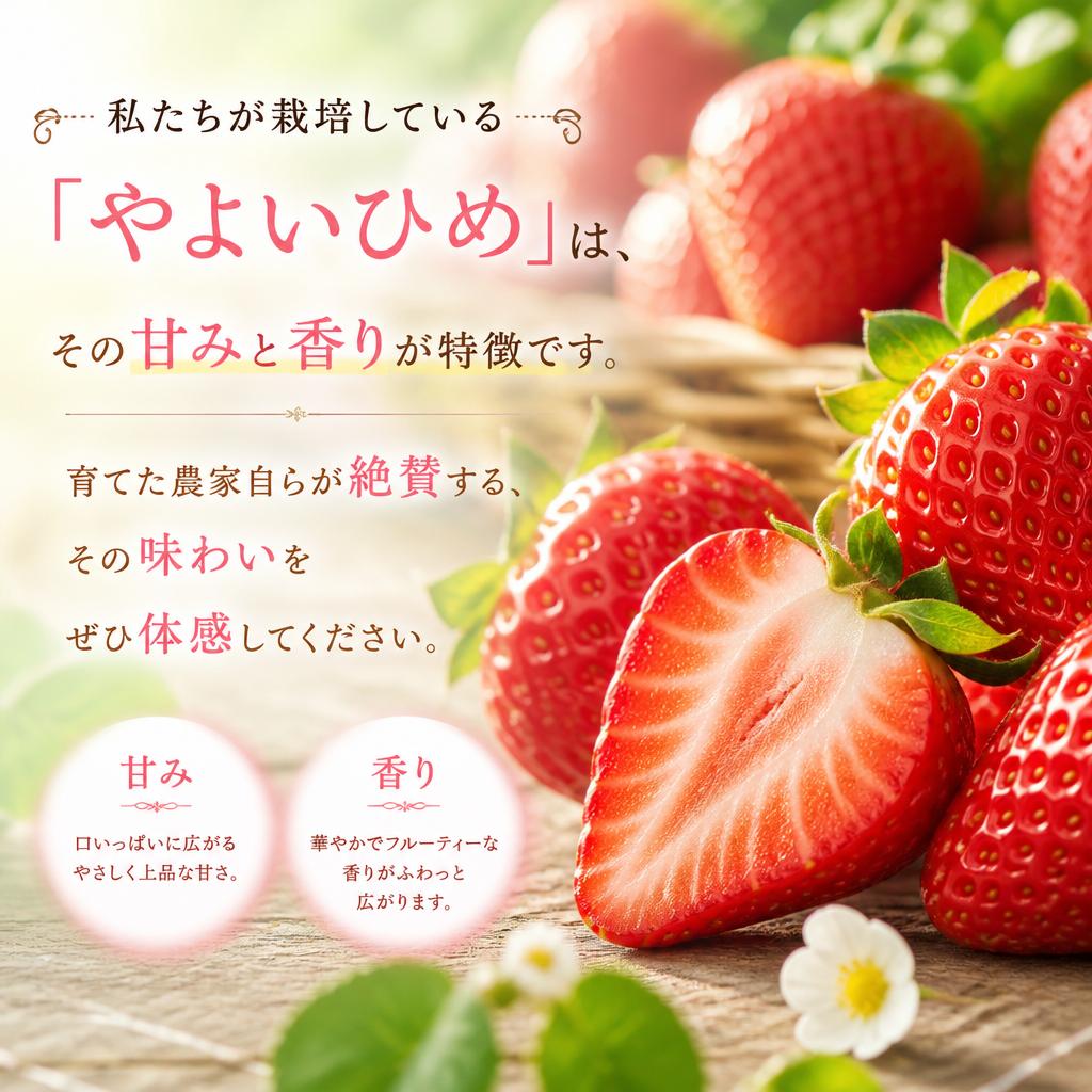 甘さが自慢のやよいひめ