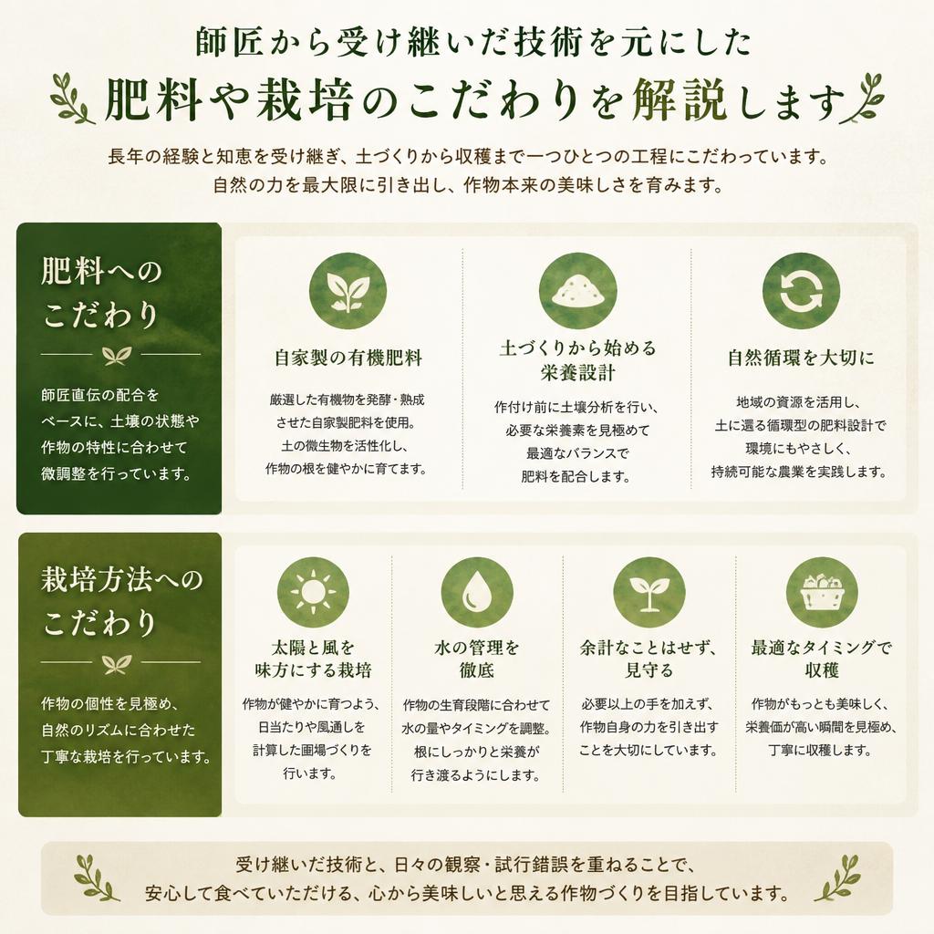 4. 独自のこだわり