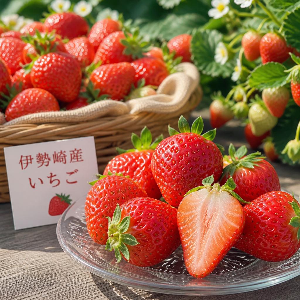 伊勢崎産の新鮮ないちごを直接味わう贅沢なひととき